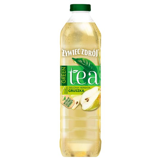 Żywiec Zdrój Green Tea Napój niegazowany zielona herbata gruszka 1,5 l