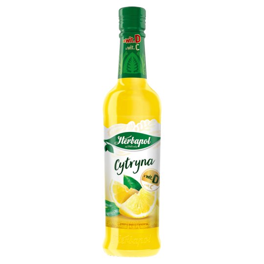 Herbapol Owocowa Spiżarnia Syrop cytryna 420 ml