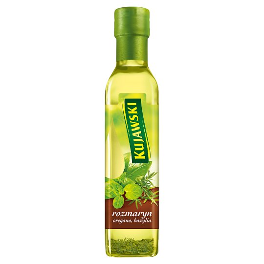 Kujawski Olej rzepakowy rozmaryn oregano bazylia 250 ml
