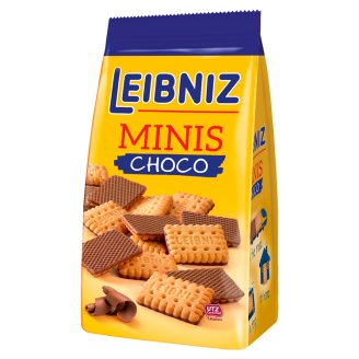 Leibniz Minis Choco Herbatniki w czekoladzie mlecznej 100 g