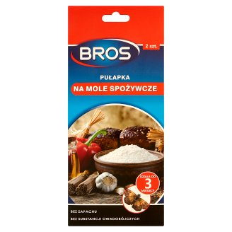 Bros Pułapka na mole spożywcze 2 sztuki