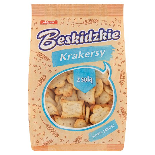 Aksam Beskidzkie Crackers with Salt 90 g