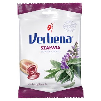 Verbena Szałwia Ziołowe cukierki 60 g