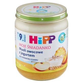 HiPP BIO Moje Śniadanko Musli owocowe z jogurtem po 9. miesiącu 160 g