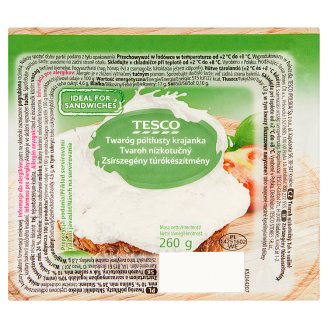Tesco Twaróg półtłusty krajanka 260 g
