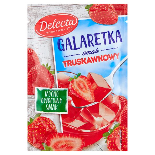 Delecta Strawberry Flavoured Jelly 70 g