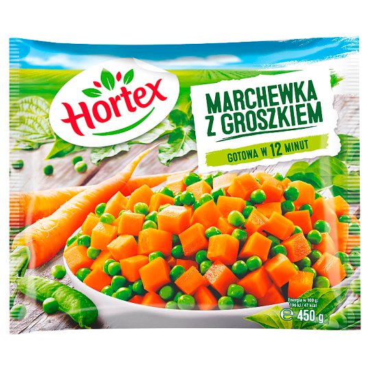 Hortex Carrots with Peas 450 g