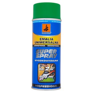Dragon Super Spray Emalia uniwersalna zielony soczysty 400 ml