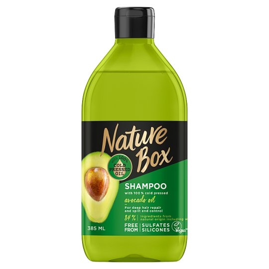 Nature Box Szampon do włosów z olejem z awokado 385 ml