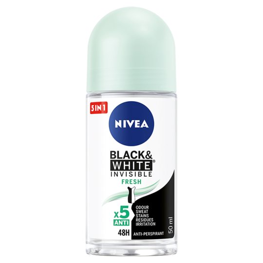 NIVEA Black&White Invisible Fresh Antyperspirant w kulce 50 ml