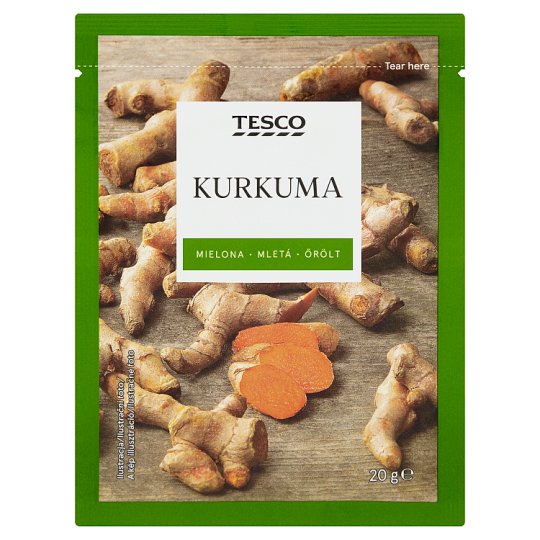 Tesco Kurkuma mielona 20 g