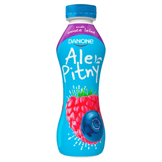 Danone ale Pitny Napój jogurtowy owoce leśne 290 g