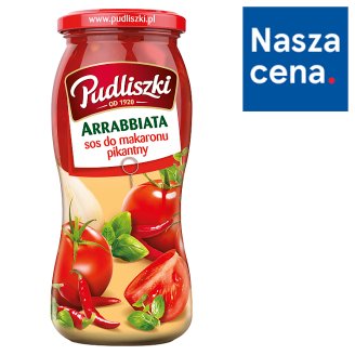 Pudliszki Sos Arrabbiata do makaronu pikantny 500 g