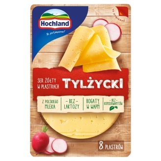 Hochland Tylżycki Ser żółty w plastrach 135 g (8 plastrów)