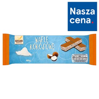 Oatland Biscuit Co. Wafle kokosowe 400 g