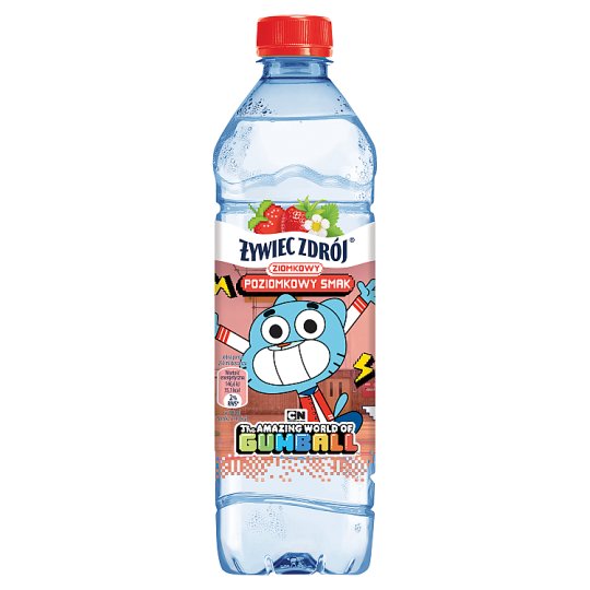 Żywiec Zdrój Napój niegazowany potwornie poziomkowy 500 ml