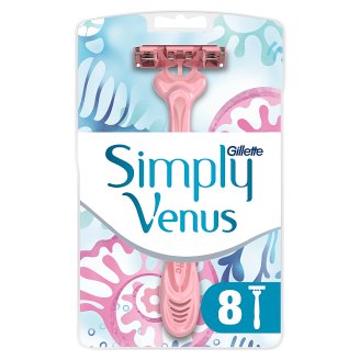 Gillette Simply Venus 3 Maszynki jednorazowe do golenia, 8 sztuk