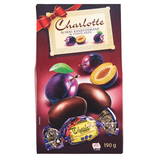 Charlotte Candied Plums in Chocolate 190 g