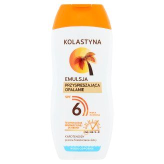 Kolastyna Emulsja przyspieszająca opalanie SPF 6 200 ml