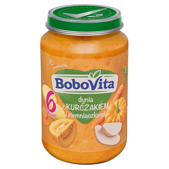 BoboVita Dynia z kurczakiem i ziemniaczkami po 6 miesiącu 190 g