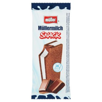 Müller Müllermilch Snack Batonik z nadzieniem o smaku czekoladowym 29 g