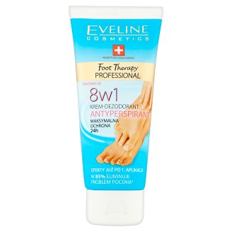 Eveline Cosmetics Foot Therapy Professional Specjalistyczny krem-dezodorant 8w1 100 ml