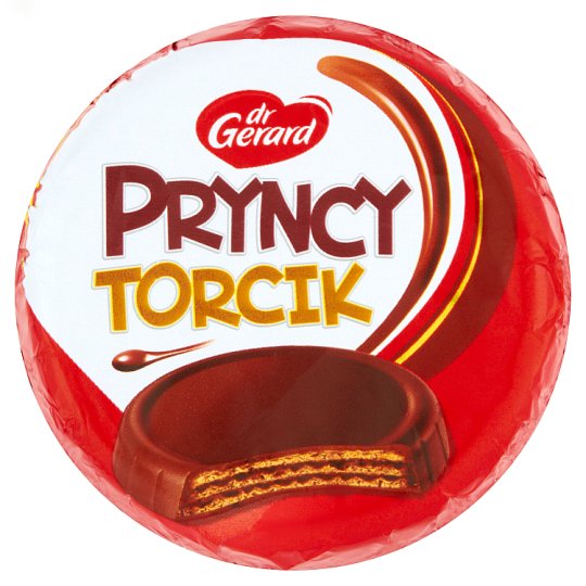 dr Gerard PryncyTorcik Wafel w czekoladzie mlecznej z kremem kakaowym 28,5 g