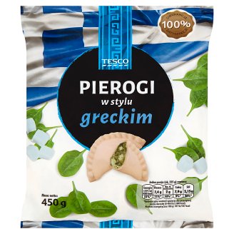 Tesco Pierogi w stylu greckim 450 g