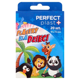 Perfect plast Kids Zoo Plastry dla dzieci 20 sztuk
