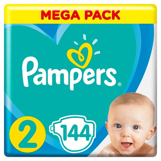 Pampers Rozmiar 2, 144 pieluszki, 4-8 kg