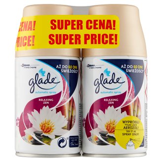Glade by Brise Automatic Spray Japoński ogród Zapas do odświeżacza powietrza 2 x 269 ml