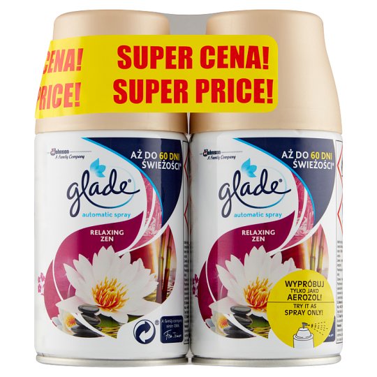 Glade by Brise Automatic Spray Japoński ogród Zapas do odświeżacza powietrza 2 x 269 ml