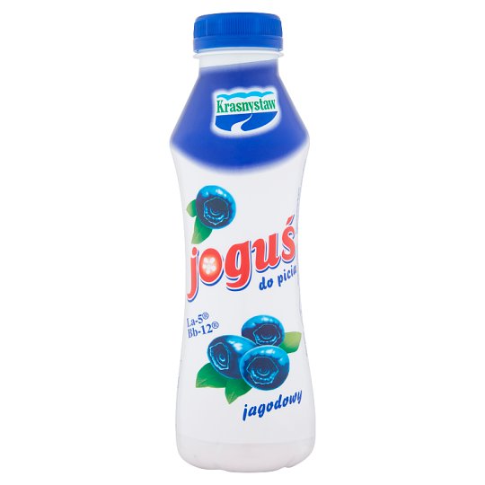 Krasnystaw Joguś Blueberry Drink Yoghurt 350 g