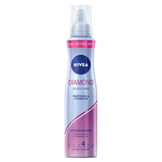 NIVEA Diamond Gloss Care Pianka do włosów 150 ml