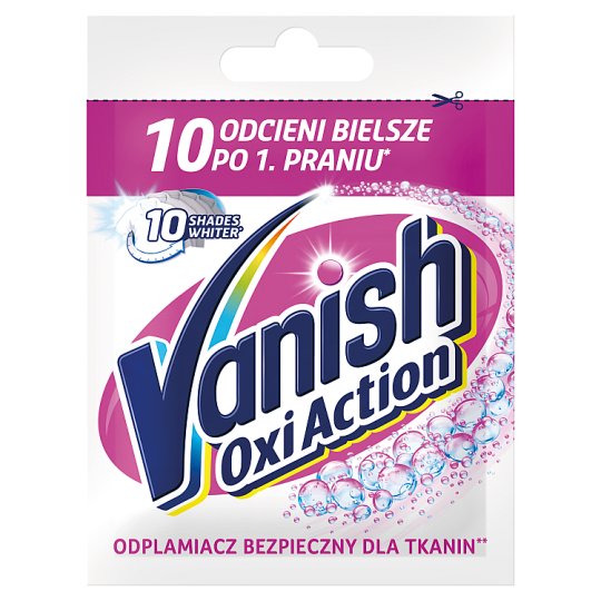 Vanish Oxi Action Odplamiacz do białych tkanin w proszku 30 g