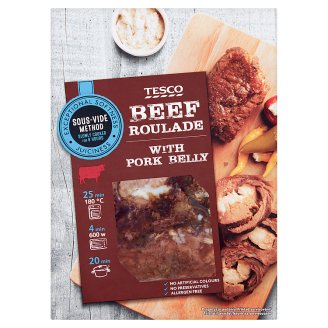 Tesco Wolno gotowane roladki wołowe z dodatkiem boczku 540 g