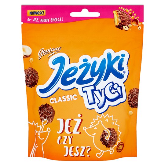 Jeżyki Tyci Classic Herbatniki w czekoladzie mlecznej 100 g