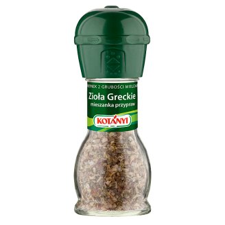Kotányi Młynek Zioła greckie Mieszanka przypraw 40 g