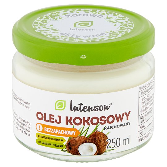 Intenson Olej kokosowy rafinowany bezzapachowy 250 ml