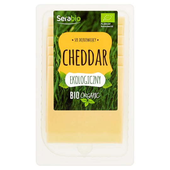 Serabio Ser ekologiczny Cheddar 125 g