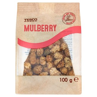 Tesco Owoce morwy białej suszone 100 g