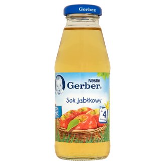 Gerber 100% Sok jabłkowy po 4 miesiącu 300 ml