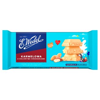 E. Wedel Karmellove! Czekolada karmelowa z solonymi orzeszkami 90 g
