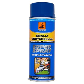 Dragon Super Spray Emalia uniwersalna niebieski ciemny 400 ml