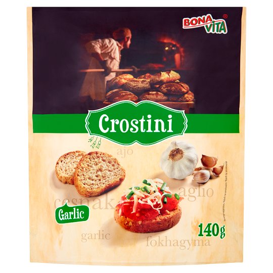 Bonavita Crostini o smaku czosnkowym 140 g