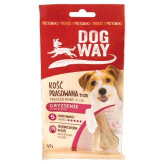 Dogway Gryzienie Przysmak dla psa kość prasowana 11 cm 40 g