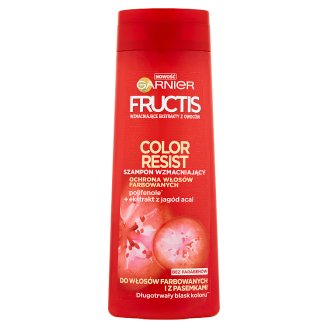 Garnier Fructis Color Resist Szampon wzmacniający do włosów farbowanych i z pasemkami 400 ml