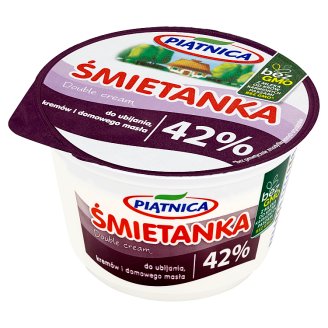 Piątnica Śmietanka do ubijania kremów i domowego masła 42% 200 ml
