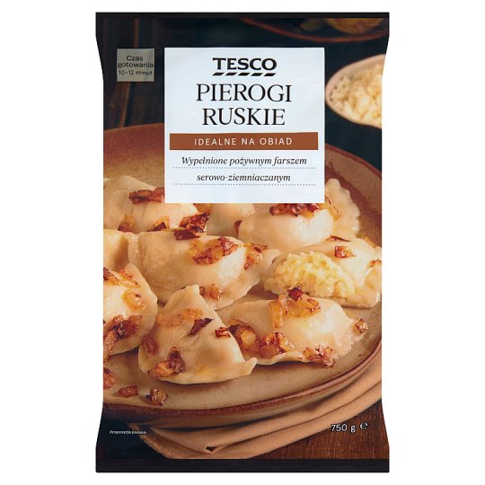 Tesco Pierogi ruskie 750 g