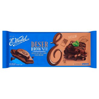 E. Wedel Czekolada mleczna o smaku brownie 290 g